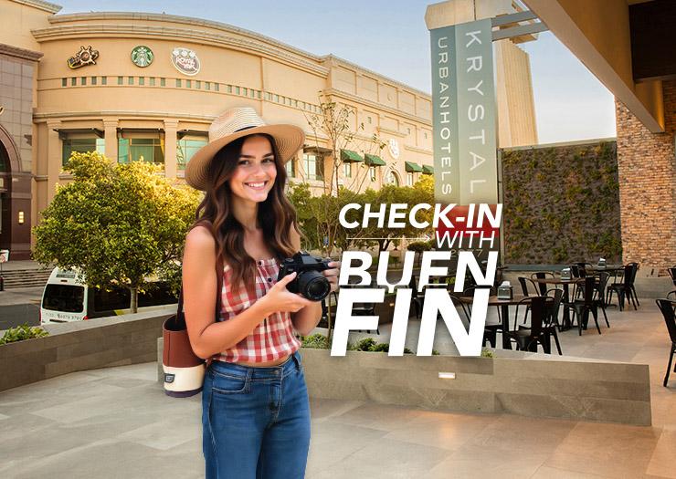 CHECK IN WITH BUEN FIN, MEXICO’S BIGGEST SALE! Krystal Urban® Guadalajara CHECK IN WITH BUEN FIN, MEXICO’S BIGGEST SALE! Krystal Urban® Guadalajara