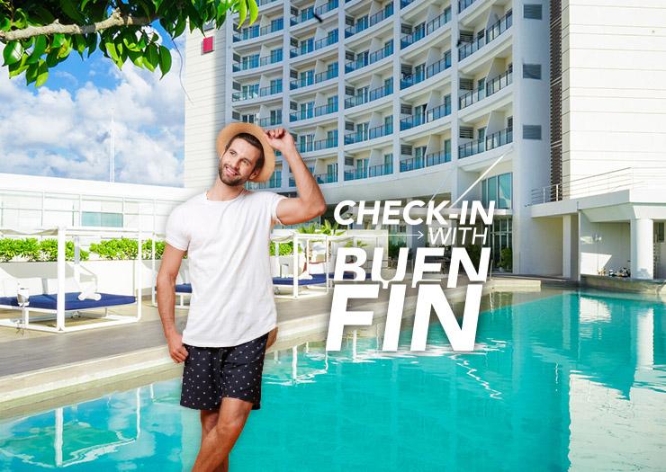 CHECK IN WITH BUEN FIN, MEXICO’S BIGGEST SALE! Krystal Urban® Cancún & Beach Club CHECK IN WITH BUEN FIN, MEXICO’S BIGGEST SALE! Krystal Urban® Cancún & Beach Club