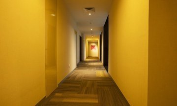 Couloir Hôtel Krystal Urban Guadalajara - 
