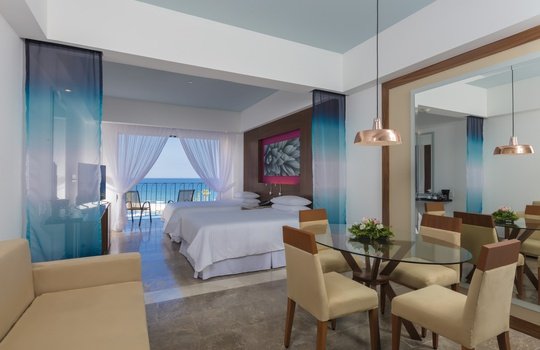 Junior Suite Ocean View Double Hôtel Krystal Grand Los Cabos - 