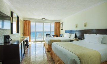 Chambre de luxe avec vue sur l'océan Hôtel Krystal Cancún - 