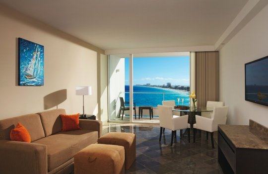 Family Suite Ocean Front Hôtel Krystal Altitude Cancún - 