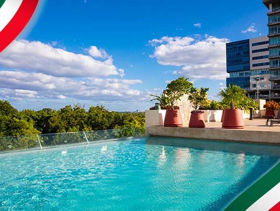 Profitez de votre printemps au centre-ville de Cancun ! Hôtel Krystal Urban Cancún - 