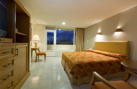 Standard avec vue sur la montagne Hôtel Krystal Beach Acapulco - 