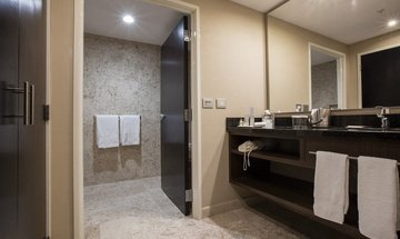Salle de bains Chambre Jr Suite Hôtel Urban Aeropuerto Ciudad de México - 