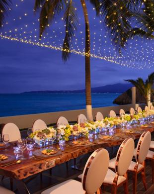 Terrasse face à l'océan Krystal Hotels & Resorts Terrasse face à l'océan Krystal Hotels & Resorts